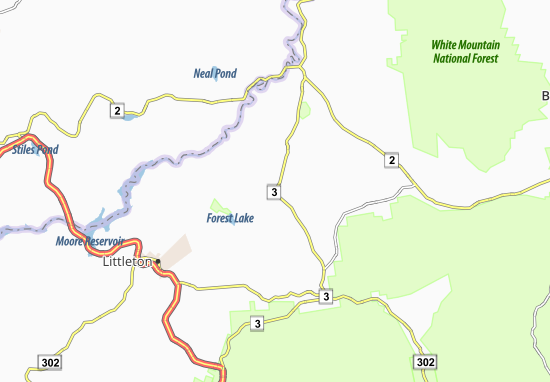Mapa Whitefield