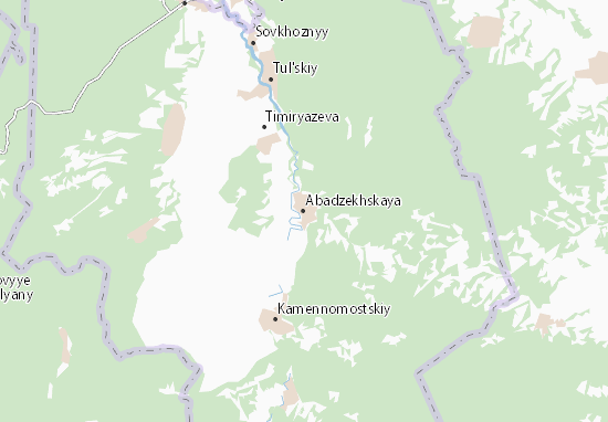 Mapa Abadzekhskaya
