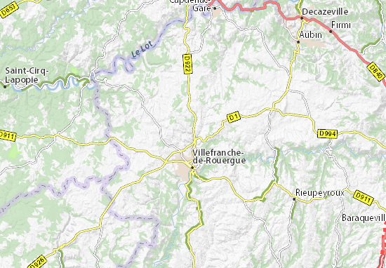 Kaart Plattegrond Saint-Rémy
