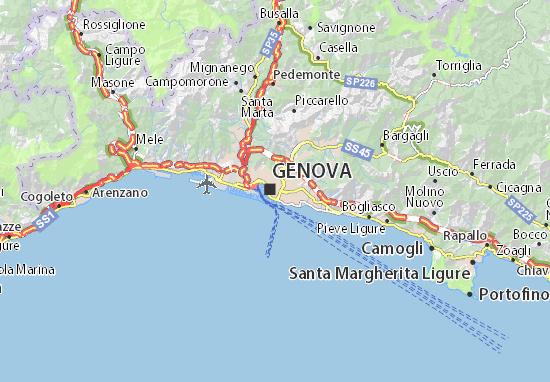 Carte-Plan Genova