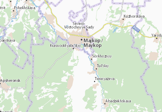 Karte Stadtplan Sadovyy