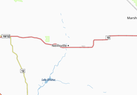 Mapa Neillsville