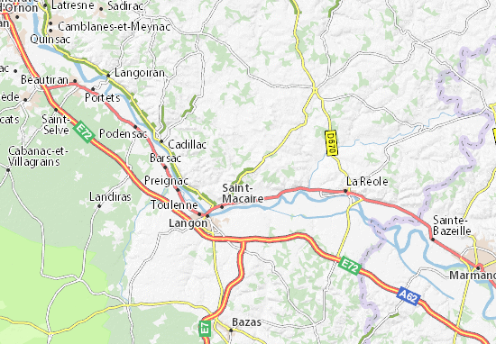 Karte Stadtplan Saint-André-du-Bois