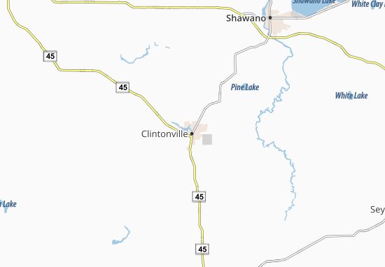 Mapa Clintonville
