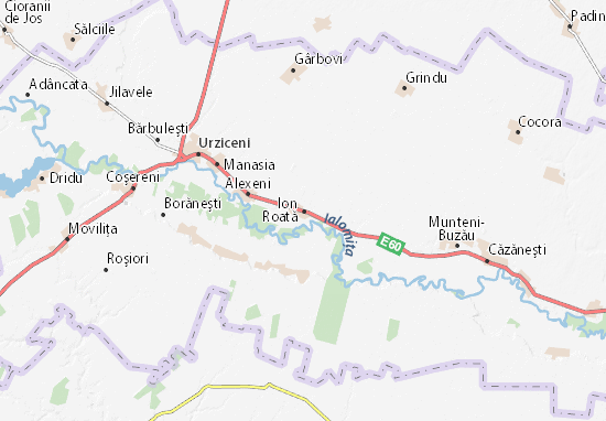 Karte Stadtplan Ion Roată