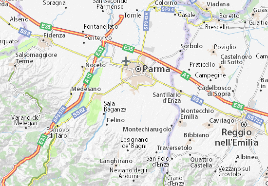Mapa Quartiere Calzetti