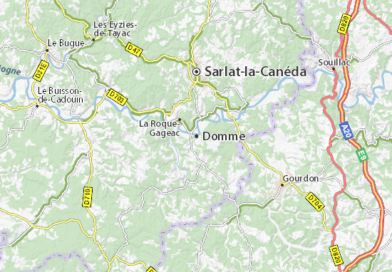 Mappe-Piantine Domme