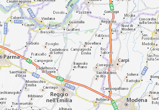 Mapa San Giovanni della Fossa