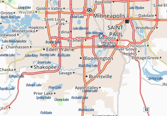 MICHELIN West Saint Paul map - ViaMichelin