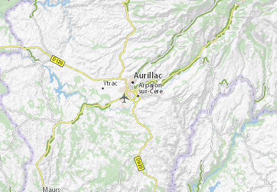 Mapa Arpajon-sur-Cère