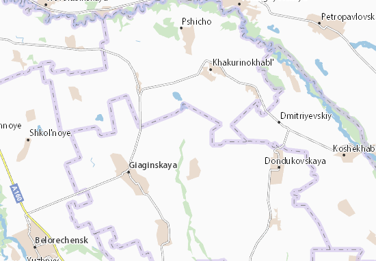 Karte Stadtplan Novyy