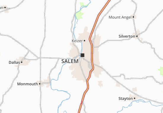 Carte-Plan Salem