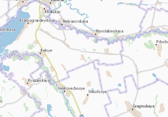 Mapa Bol&#x27;shesidorovskoye