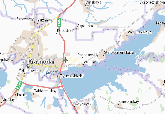 Karte Stadtplan Pashkovskiy