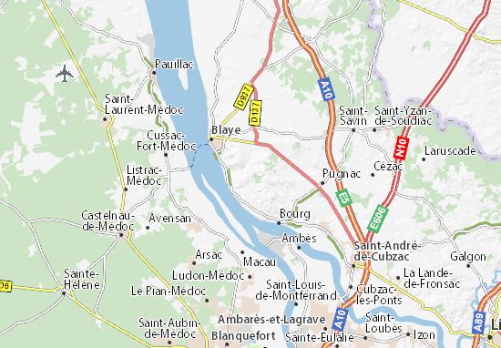 Kaart Plattegrond La Hollande