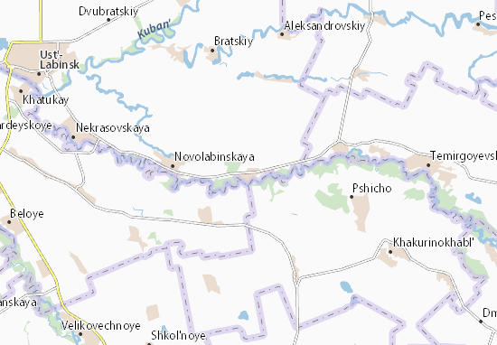 Mapa Tenginskaya