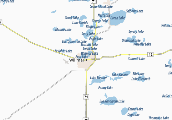 Mapa Willmar