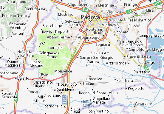 Pontemanco Map