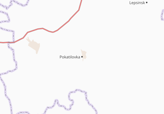 Kaart Plattegrond Pokatilovka
