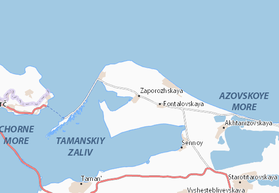 Zaporozhskaya Map