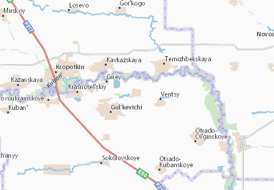 Mapa Maykopskoye