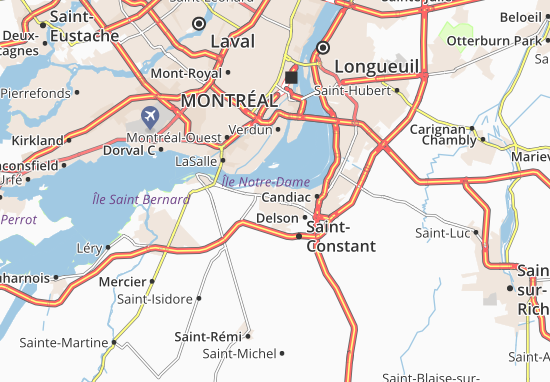 Michelin Sainte Catherine Map Viamichelin