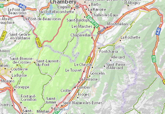 Mapa Sainte-Marie-du-Mont