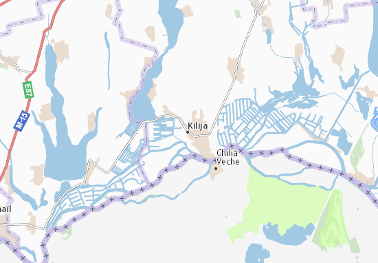 Mapa Kilija