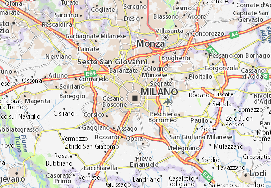 Mappe-Piantine Milano