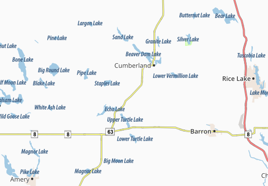 Mapa Comstock
