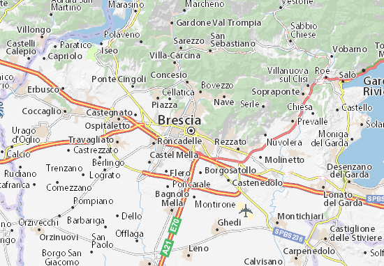 Carte-Plan Brescia