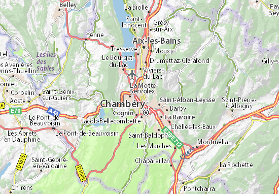 plan chambéry
