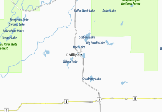 Mapa Phillips