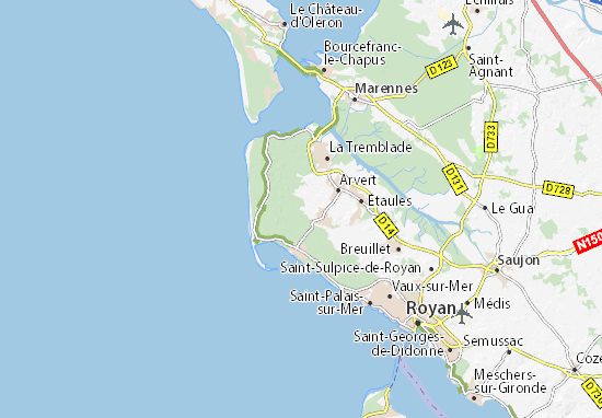 Mapa La Fouasse