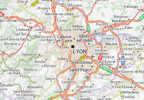 Mapa Lyon 02