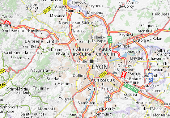Mapa Lyon 09