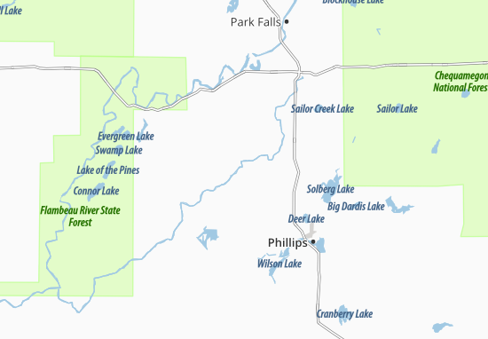 Mapa Lugerville
