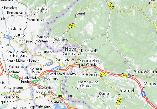 Mappe-Piantine Nova Gorica