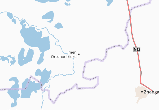 Mapa Imeni Ordzhonikidze