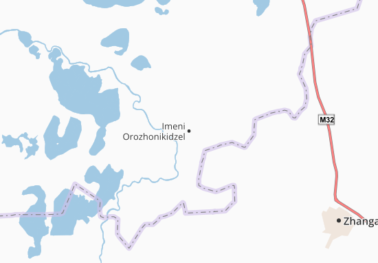 Karte Stadtplan Imeni Orozhonikidzel