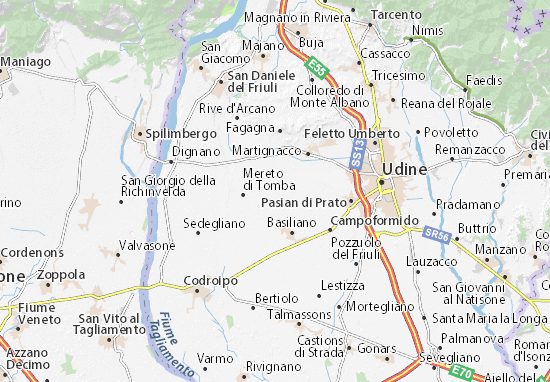 MICHELIN-Landkarte San Marco - Stadtplan San Marco - ViaMichelin