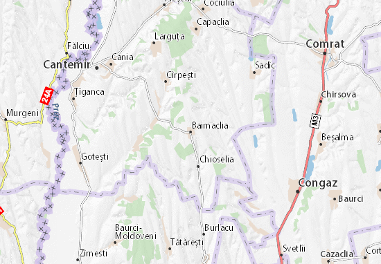 Mapa Baimaclia