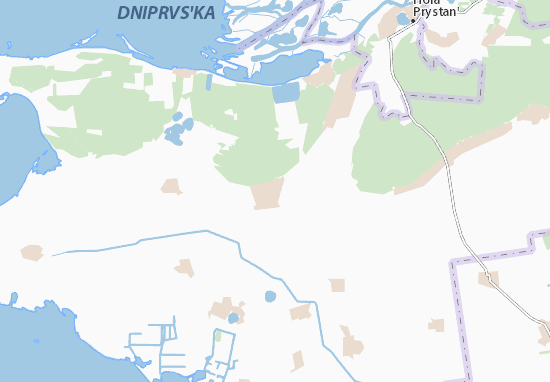 Mapa Chulakivka