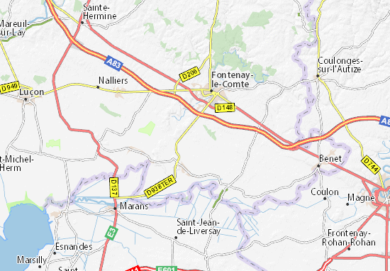 MICHELIN Montreuil map - ViaMichelin
