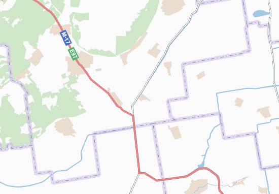 Mapa Brylivka