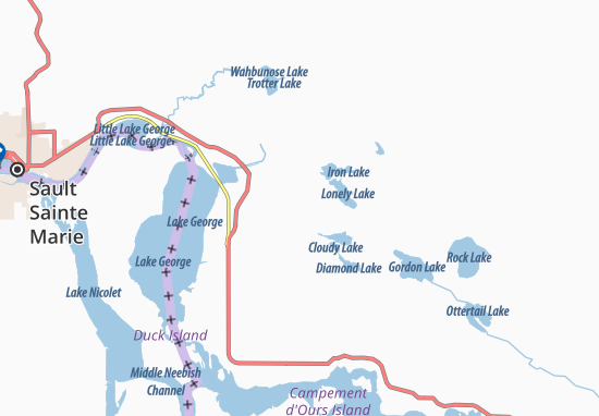 Mapa Macdonald, meredith and aberdeen additional