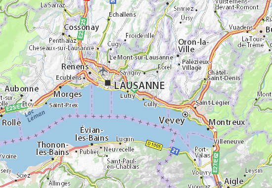 Aran-Villette Map