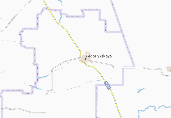 Mapa Yegorlykskaya