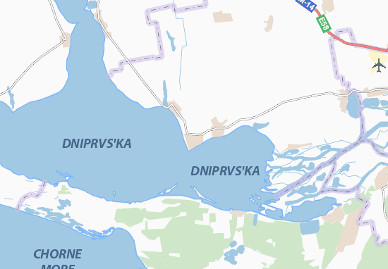 Mapa Stanislav