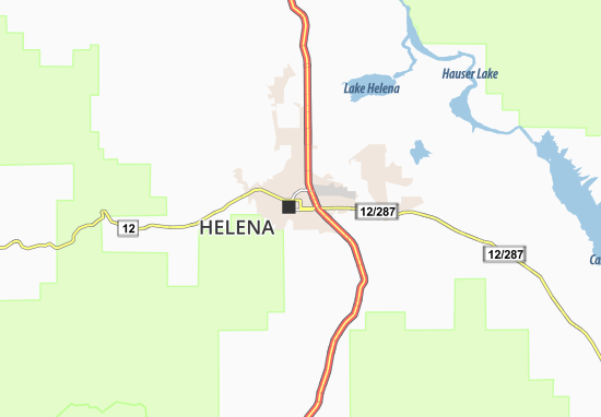Mapa Helena